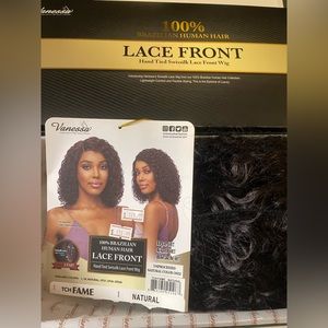 100% BRAZILIAN HUMAN HAIR LACE FRONT WIG
